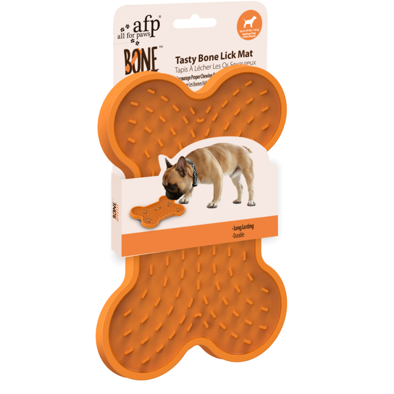 AFP Bone Appetit - Lækker Bone Slikkemåtte S AFP Bone Appetit - Lækker Bone Slikkemåtte S