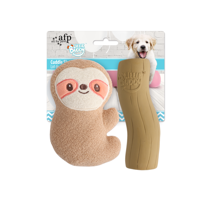 AFP Little Buddy 2-pak legetøjskramme dovendyr AFP Little Buddy 2-pak legetøjskramme dovendyr