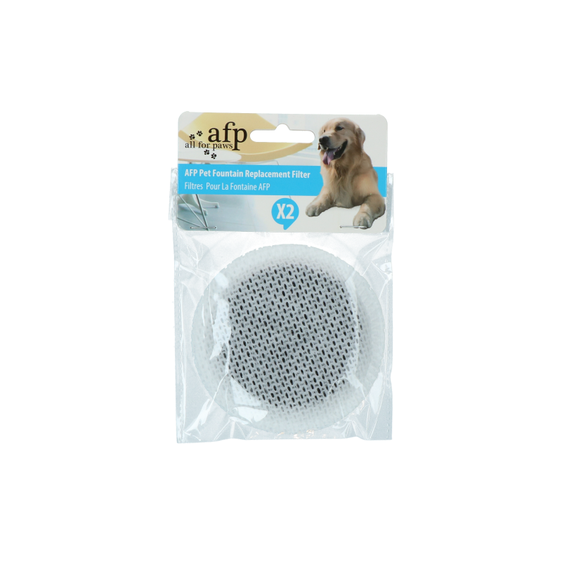 AFP Lifestyle 4 Pets - Udskiftningsfilter til kæledyrsfontæne (2-pak) AFP Lifestyle 4 Pets - Udskiftningsfilter til kæledyrsfontæne (2-pak)