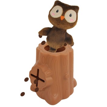 Godbidder i "V" Hiders - Træ-skjul-ugle AFP Godbidder i "V" Hiders - Træ-skjul-ugle AFP