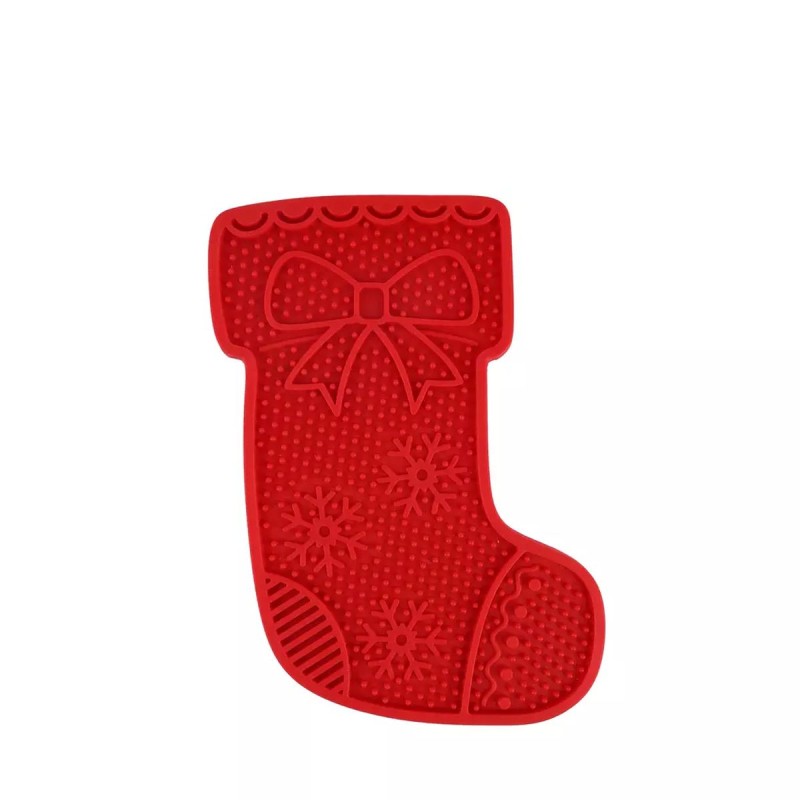 AFP Glædelig jul slikkemåtte julestrømpe AFP Glædelig jul slikkemåtte julestrømpe