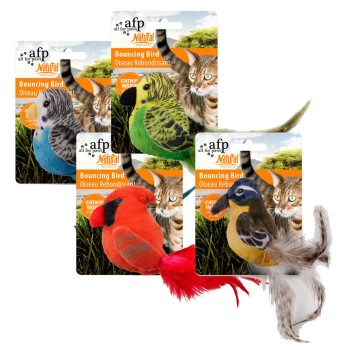 Kattelegetøj AFP Naturlige instinkter - hoppende fugl Kattelegetøj AFP Naturlige instinkter - hoppende fugl