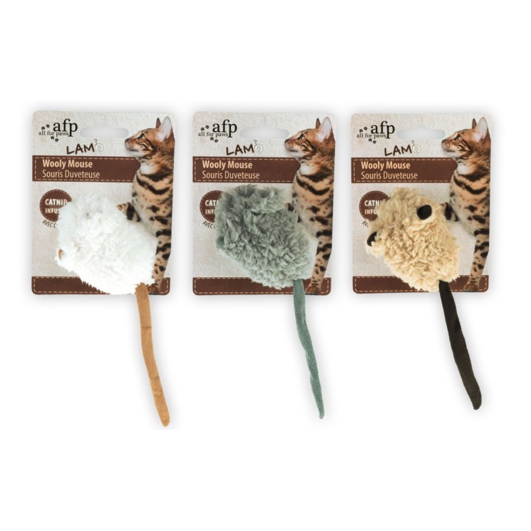 Kattelegetøj AFP Lammeuld - Uldmus