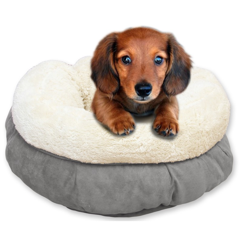 AFP Lammeuld - Donut Bed Grå AFP Lammeuld - Donut Bed Grå