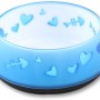 Kat Love Skål Blå AFP Modern Cat