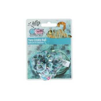 Knotty Habit - Garn med krøllet garnnøgle Kattelegetøj AFP Knotty Habit - Garn med krøllet garnnøgle Kattelegetøj AFP