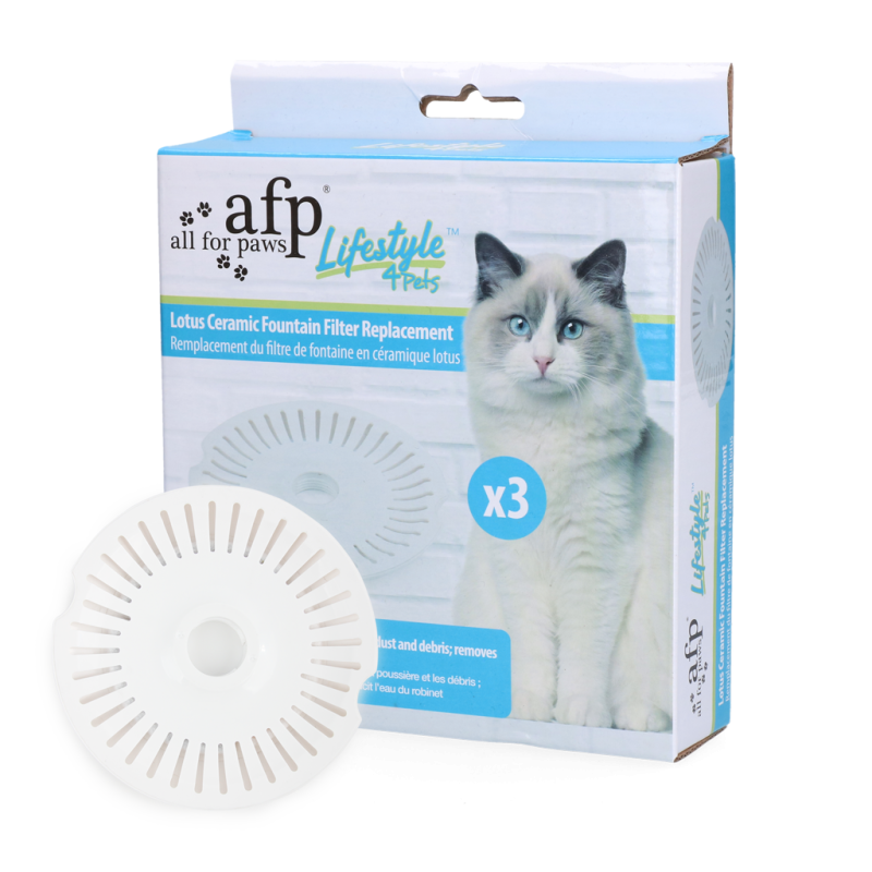 AFP Lifestyle 4 Pets - Lotus Keramisk Fontænefilter Udskiftning 3 stk. AFP Lifestyle 4 Pets - Lotus Keramisk Fontænefilter Udskiftning 3 stk.