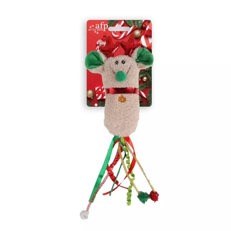 AFP Glædelig jul Kicker Merry Mouse til kat AFP Glædelig jul Kicker Merry Mouse til kat