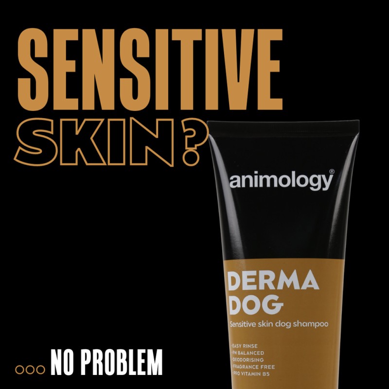 Animology Derma Dog Sensitiv Hud Hundeshampoo 250 ml Animology Derma Dog Sensitiv Hud Hundeshampoo 250 ml
