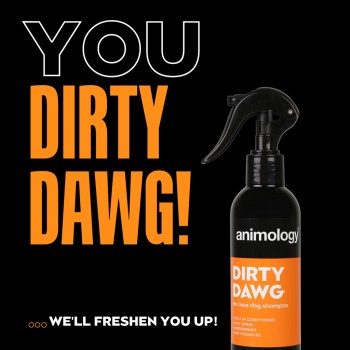 Hundeshampoo uden skylning 250ml Animology Dirty Dawg Hundeshampoo uden skylning 250ml Animology Dirty Dawg