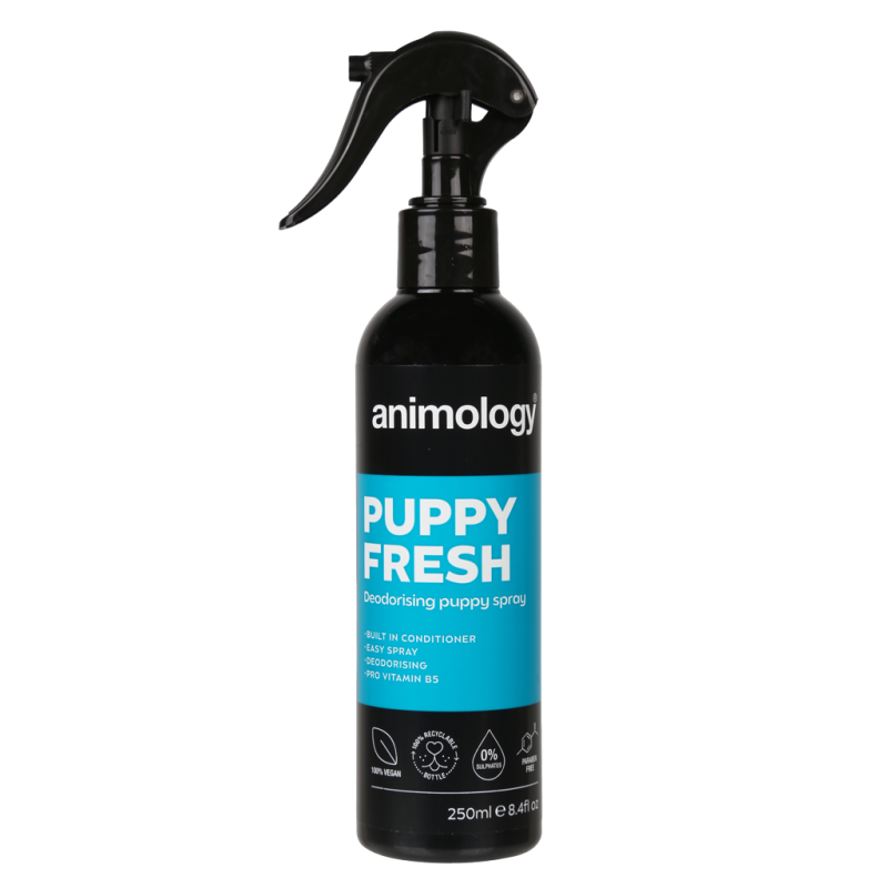 Animology Puppy Fresh Lugtfjernende Hvalpespray 250 ml Animology Puppy Fresh Lugtfjernende Hvalpespray 250 ml