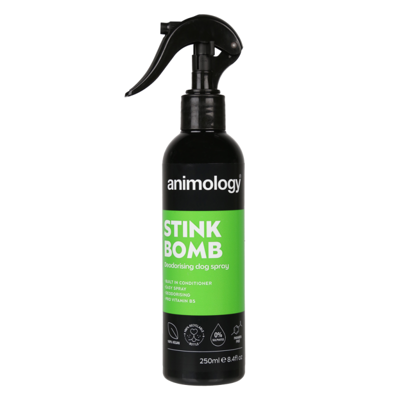 Animology Stink Bomb Lugtfjernende Hundespray 250 ml Animology Stink Bomb Lugtfjernende Hundespray 250 ml