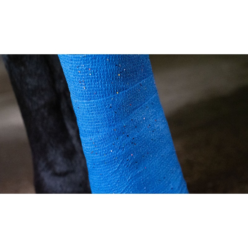 Excellent Animal Glitter Bandage Pro 10 cm - Blå Excellent Animal Glitter Bandage Pro 10 cm - Blå