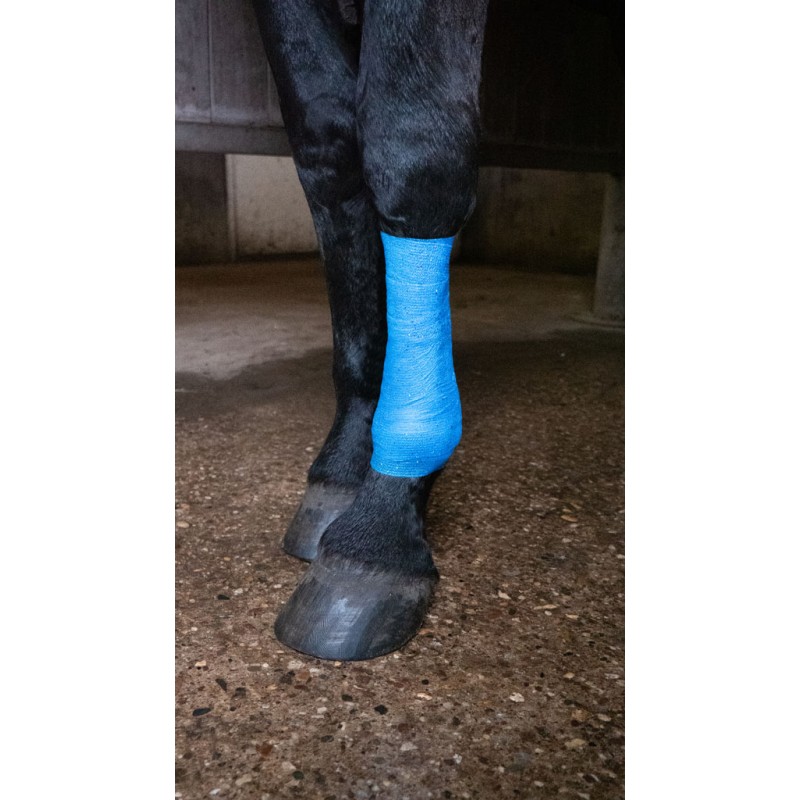 Excellent Animal Glitter Bandage Pro 10 cm - Blå Excellent Animal Glitter Bandage Pro 10 cm - Blå