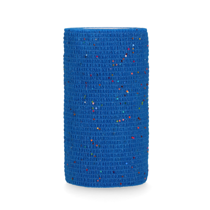 Excellent Animal Glitter Bandage Pro 10 cm - Blå Excellent Animal Glitter Bandage Pro 10 cm - Blå