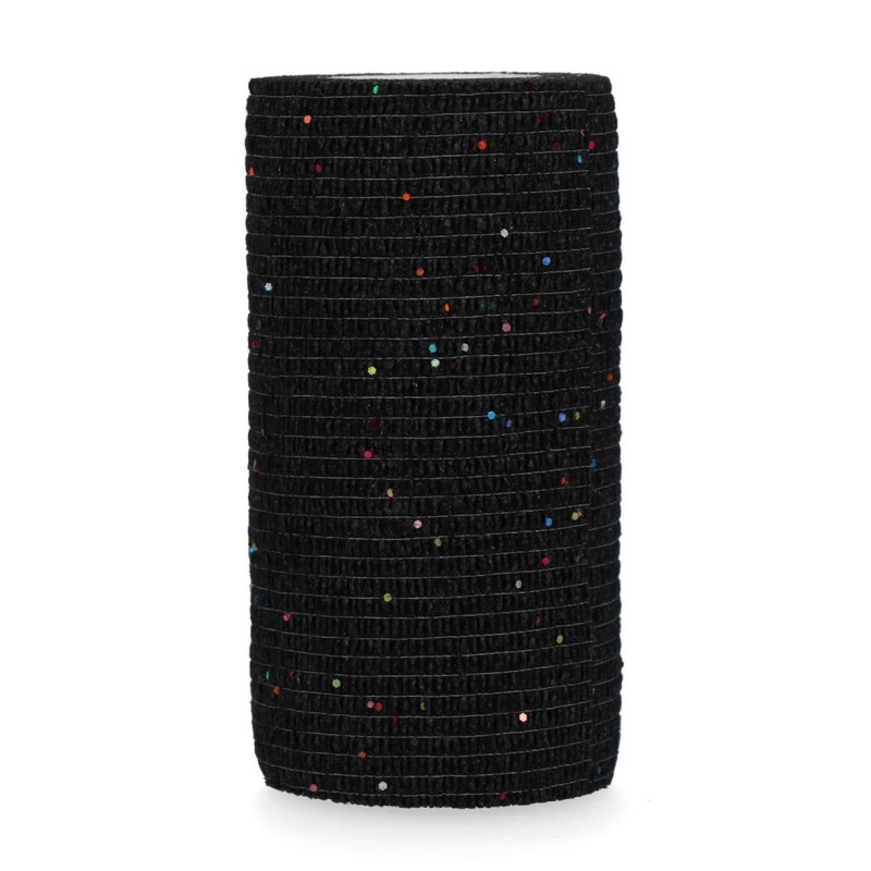 Glitter Bandage Pro 10 cm - Sort Excellent Animal