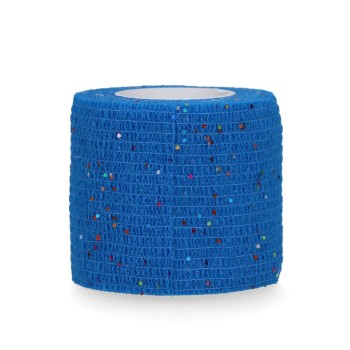 Glitter Bandage Pro 5 cm - Blå Excellent Animal Glitter Bandage Pro 5 cm - Blå Excellent Animal