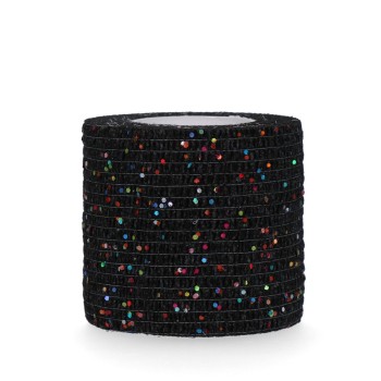 Glitter Bandage Pro 5 cm - Sort Excellent Animal Glitter Bandage Pro 5 cm - Sort Excellent Animal