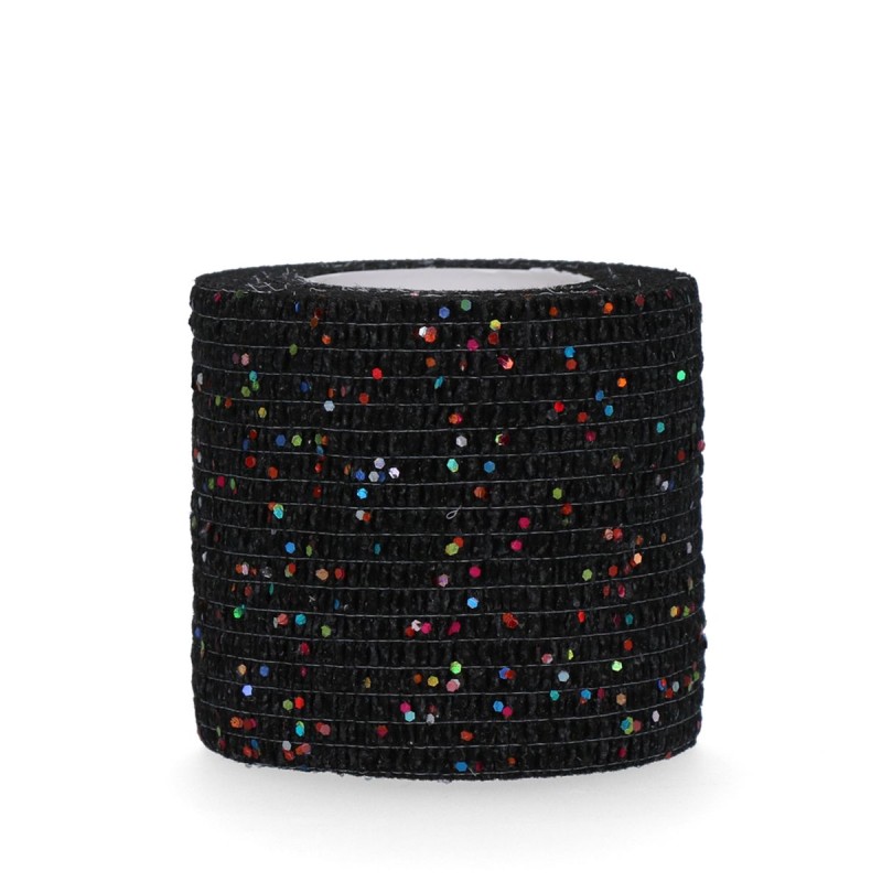 Glitter Bandage Pro 5 cm - Sort Excellent Animal