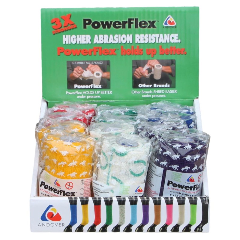 PowerFlex selvklæbende Bandage Hestegrøn (10 cm) PowerFlex selvklæbende Bandage Hestegrøn (10 cm)