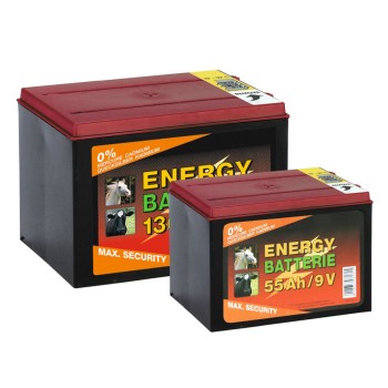 Batteri tørt 9V/55Ah (H11,5 x L16,5 x B11,2 cm) 130 Ah L19cm Batteri tørt 9V/55Ah (H11,5 x L16,5 x B11,2 cm) 130 Ah L19cm