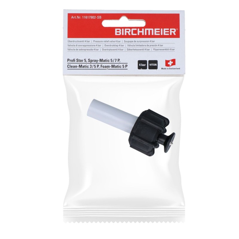Birchmeier DR5 Sikkerhedsventil (4 bar)