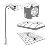 Langbenet 60 cm L54.5cm Birdshield