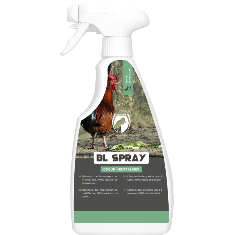 Excellent BL-spray Lugtneutralisator til fjerkræ Excellent BL-spray Lugtneutralisator til fjerkræ