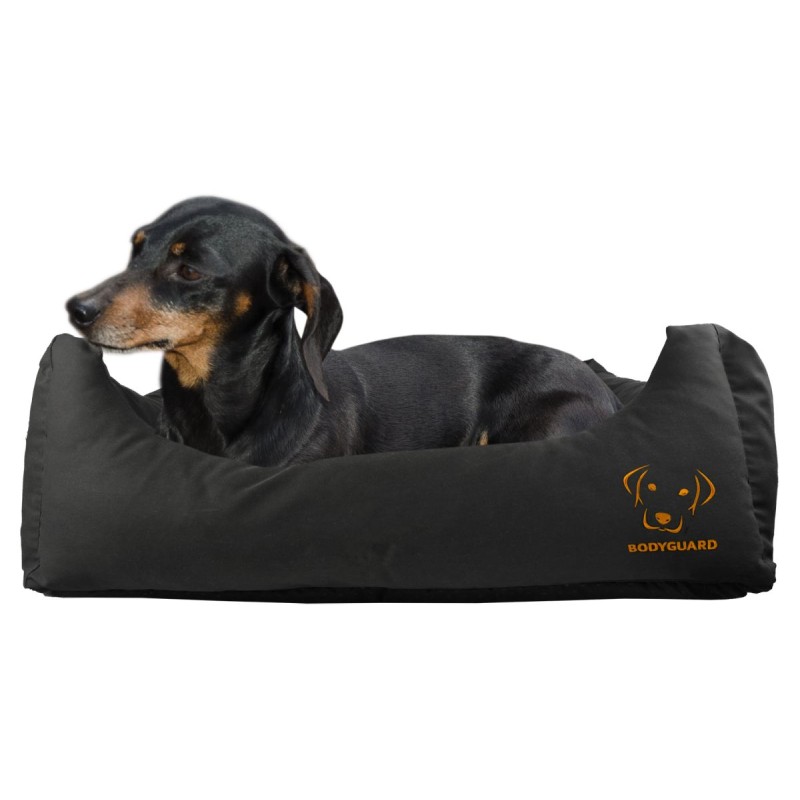 Sovesofa hund Sort S Bodyguard