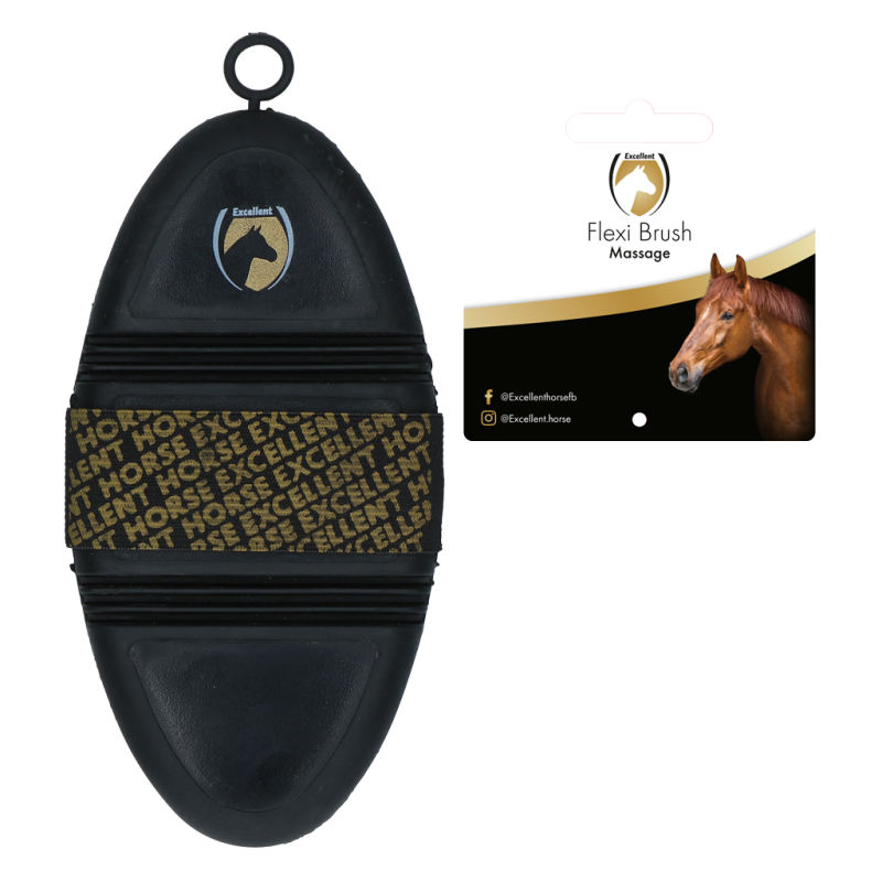 Excellent Horse Flexi-børstemassage Excellent Horse Flexi-børstemassage