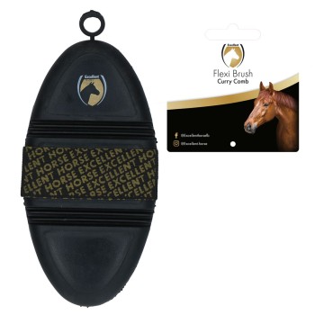 Flexi Brush gummi rundstrigle Excellent Horse Flexi Brush gummi rundstrigle Excellent Horse