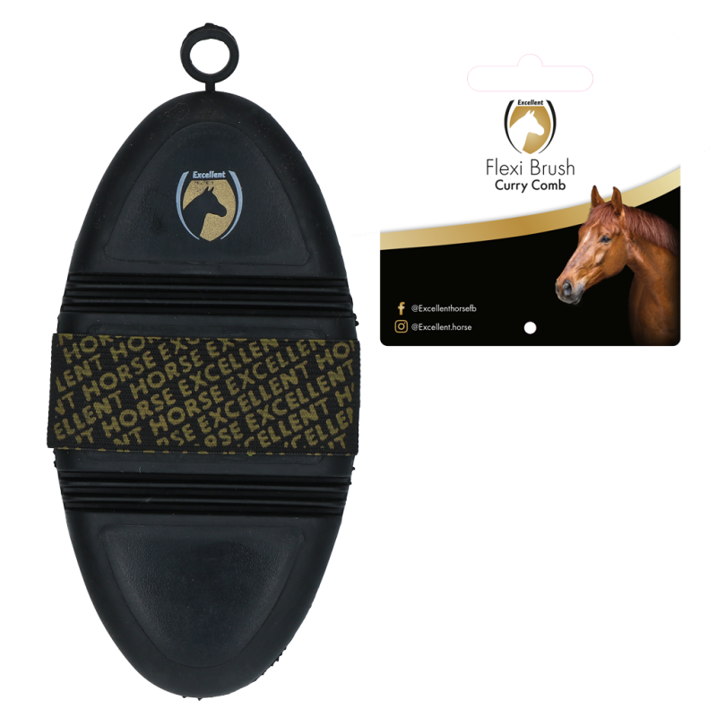 Excellent Horse Flexi Brush karrykam Excellent Horse Flexi Brush karrykam