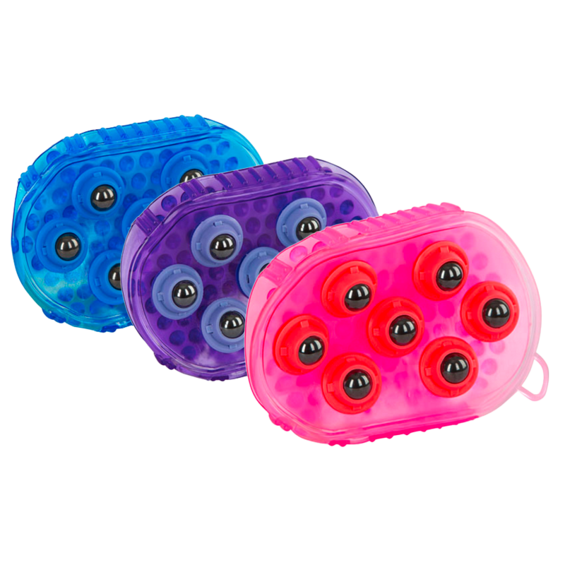 Magnetisk massagebørste, lilla Magnetisk massagebørste, lilla