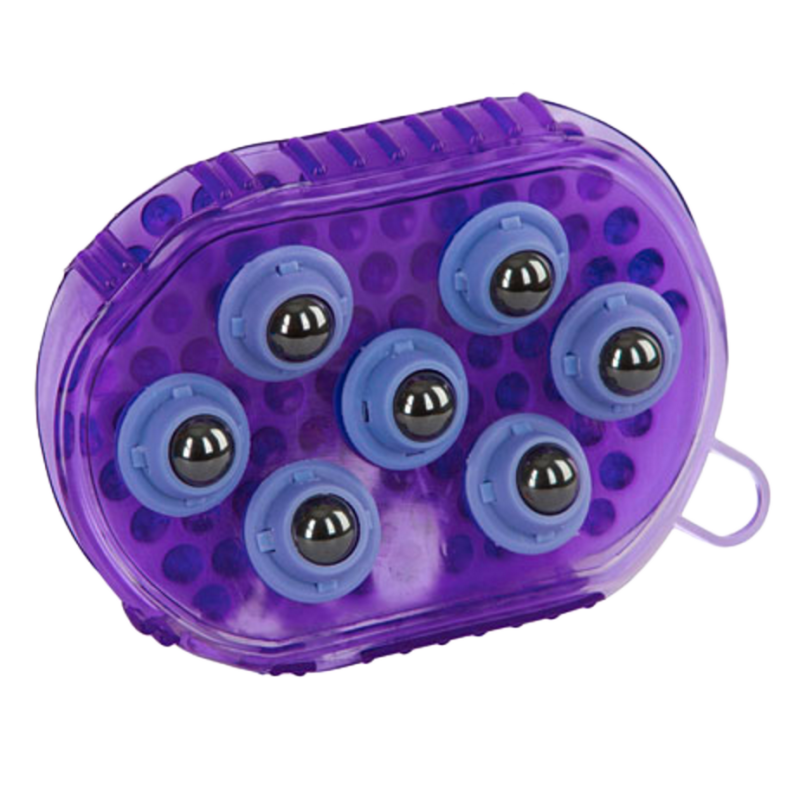 Magnetisk massagebørste, lilla Magnetisk massagebørste, lilla