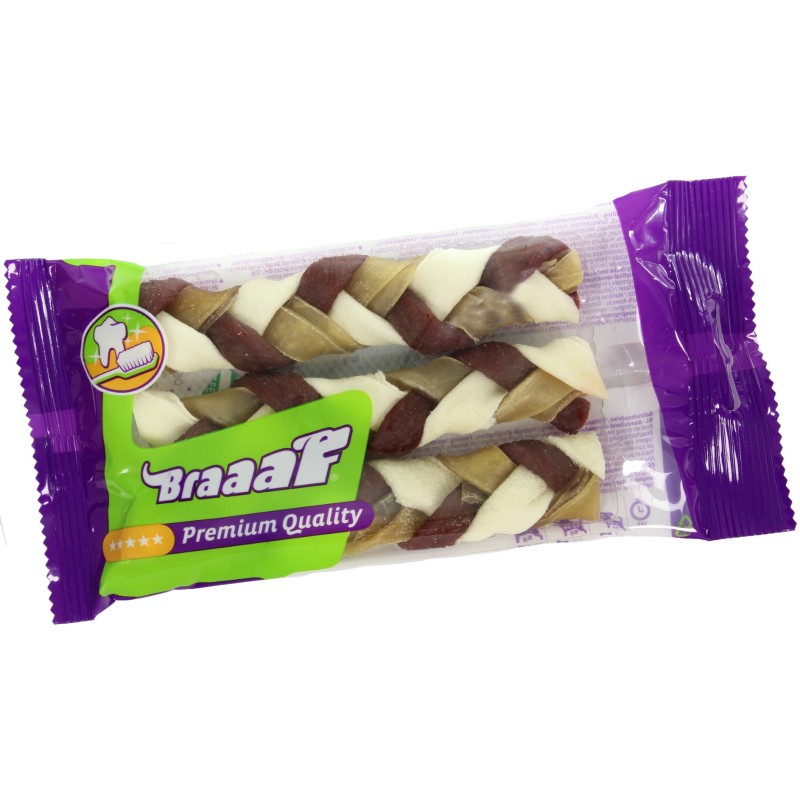 Twister Braids (3-pak) - 12 cm Braaaf Twister Braids (3-pak) - 12 cm Braaaf