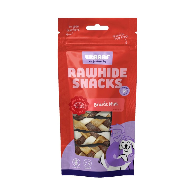 Twister Braids (5-pak) - 6 cm Braaaf