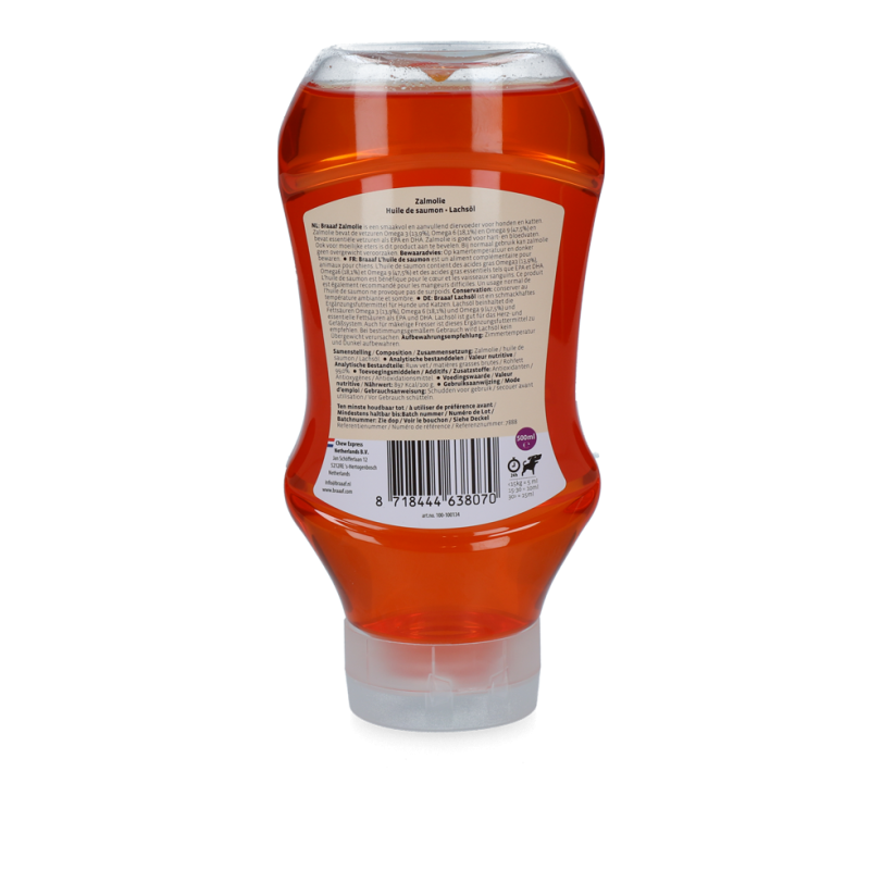Braaaf Hundefodersauce Lakseolie Braaaf Hundefodersauce Lakseolie