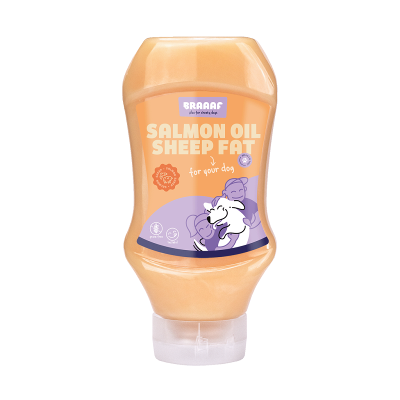 Braaaf Hundefodersauce Lakseolie Braaaf Hundefodersauce Lakseolie
