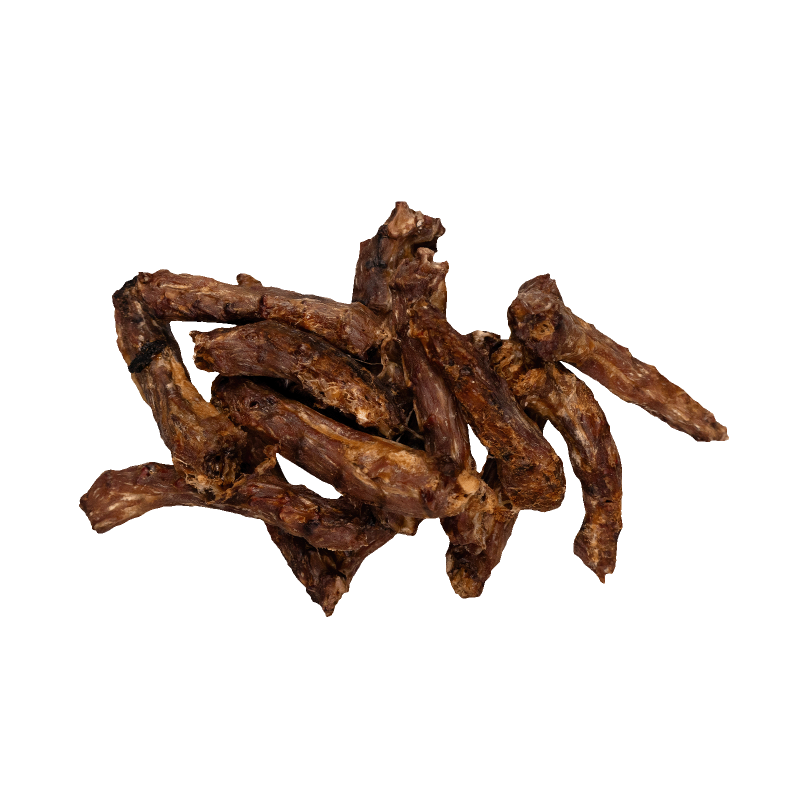 Braaaf Slagtersnacks Kyllingehalse 125 g Braaaf Slagtersnacks Kyllingehalse 125 g