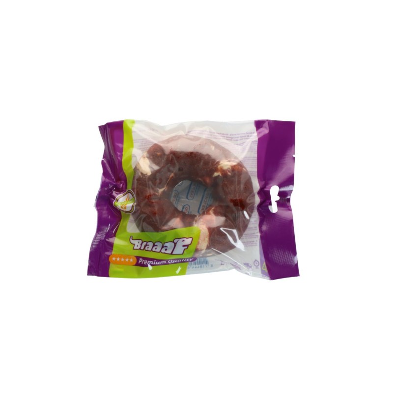 Råhud-donut med lam og fisk Kornfri hundegodbidder Braaf Råhud-donut med lam og fisk Kornfri hundegodbidder Braaf