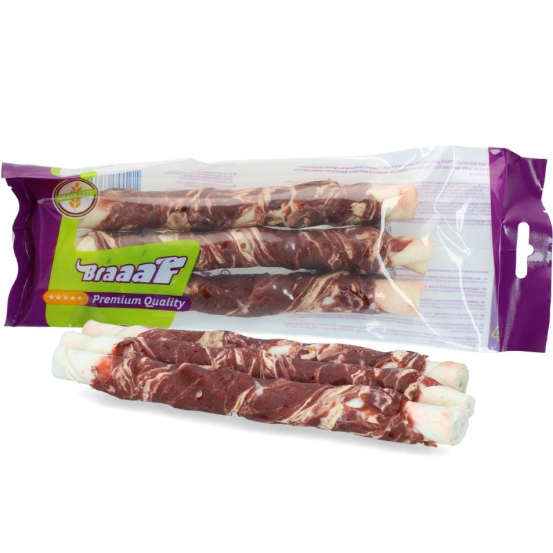 Rawhide Twister Lam  Kornfri hundegodbidder Braaf
