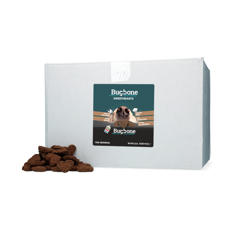 Bugbone Megapack Sweethearts snacks 10 kg Bugbone Megapack Sweethearts snacks 10 kg