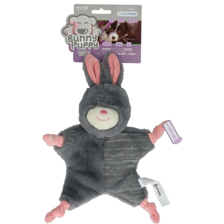 Knasende knude Bunny Puppy Hundelegetøj
