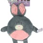 Flad kanin Bunny Puppy Hundelegetøj