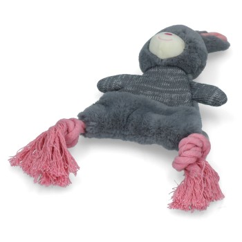 Knasende reb Bunny Puppy Hundelegetøj Knasende reb Bunny Puppy Hundelegetøj