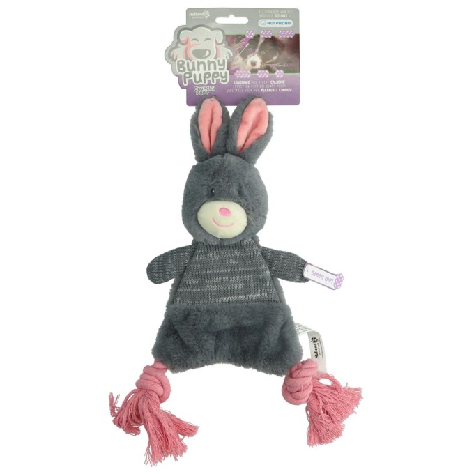 Knasende reb Bunny Puppy Hundelegetøj