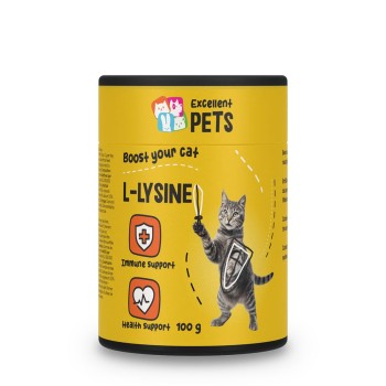 Excellent Pets L-lysin 100 g Excellent Pets L-lysin 100 g