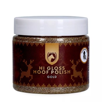 Excellent Horse Christmas Hi Gloss hovpolish guld 150 ml Excellent Horse Christmas Hi Gloss hovpolish guld 150 ml