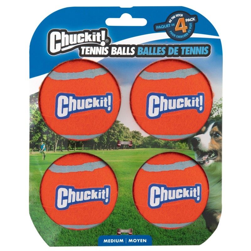 Chuckit! Tennisbold M (4-pak) Chuckit! Tennisbold M (4-pak)