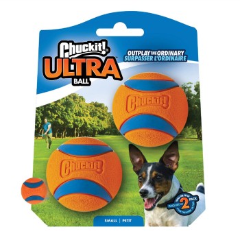 Ultra Ball S (2-pak) Hundelegetøj Chuckit!